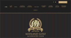 Desktop Screenshot of midlandgolfcc.com